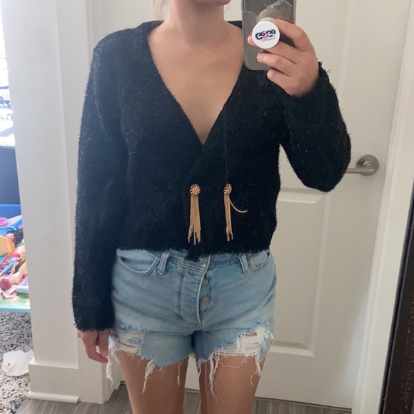 Zara metallic thread jacket. S-M - Picture 7 of 12